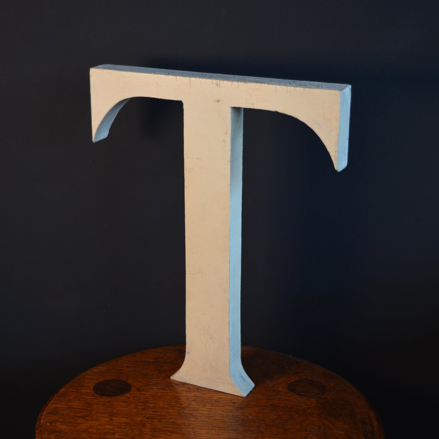 Vintage Wooden letter ‘T’
