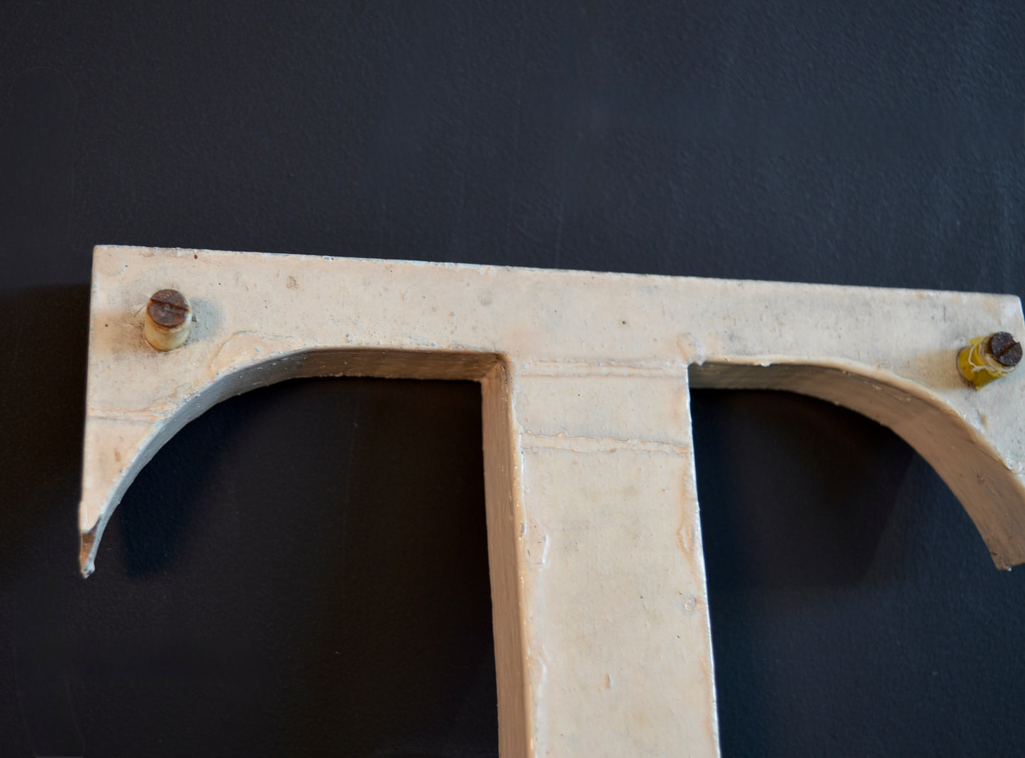 Vintage Wooden letter ‘T’