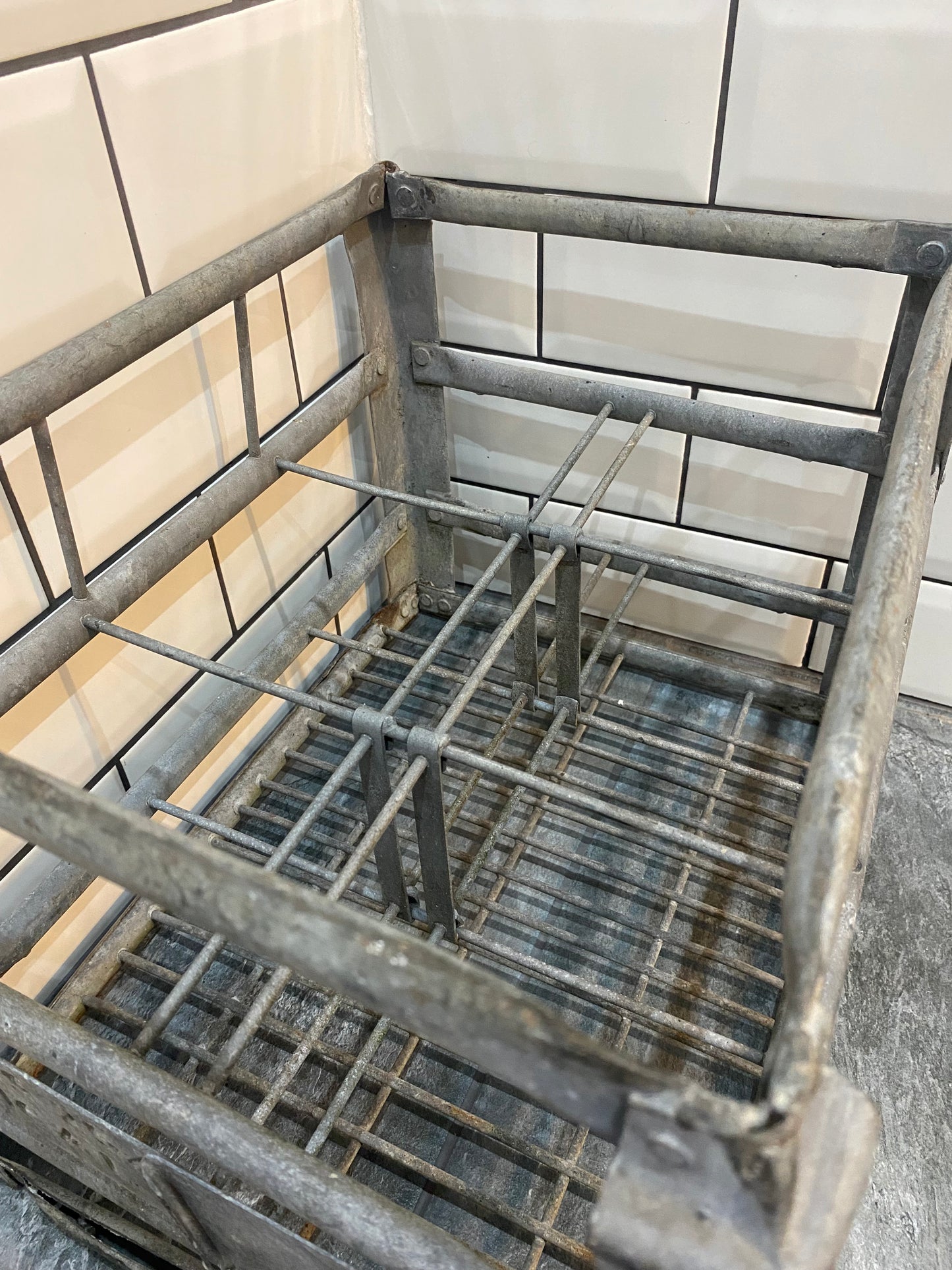 ‘Evan’s Medical’ Metal crate