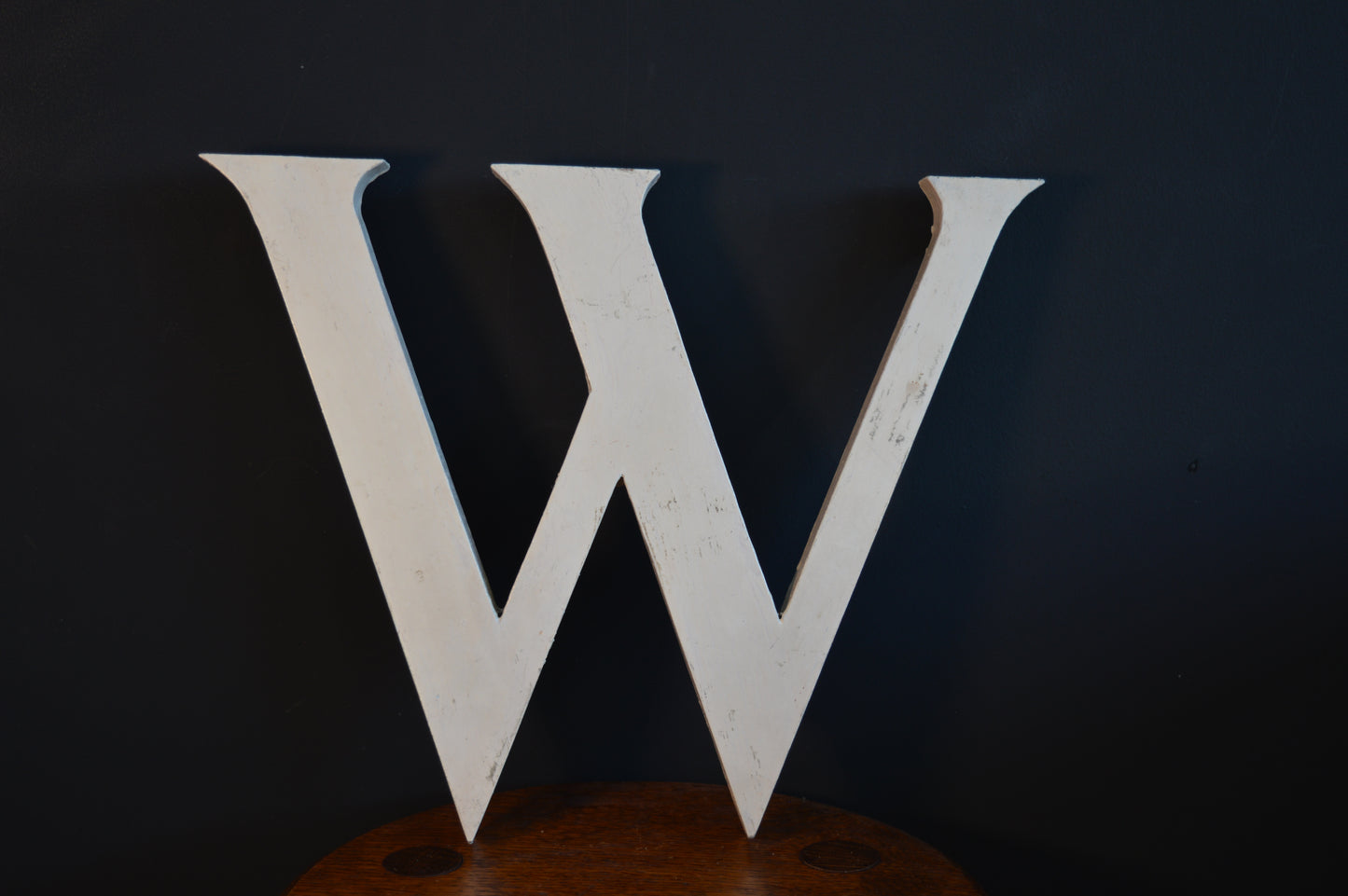 Vintage Wooden letter ‘W’
