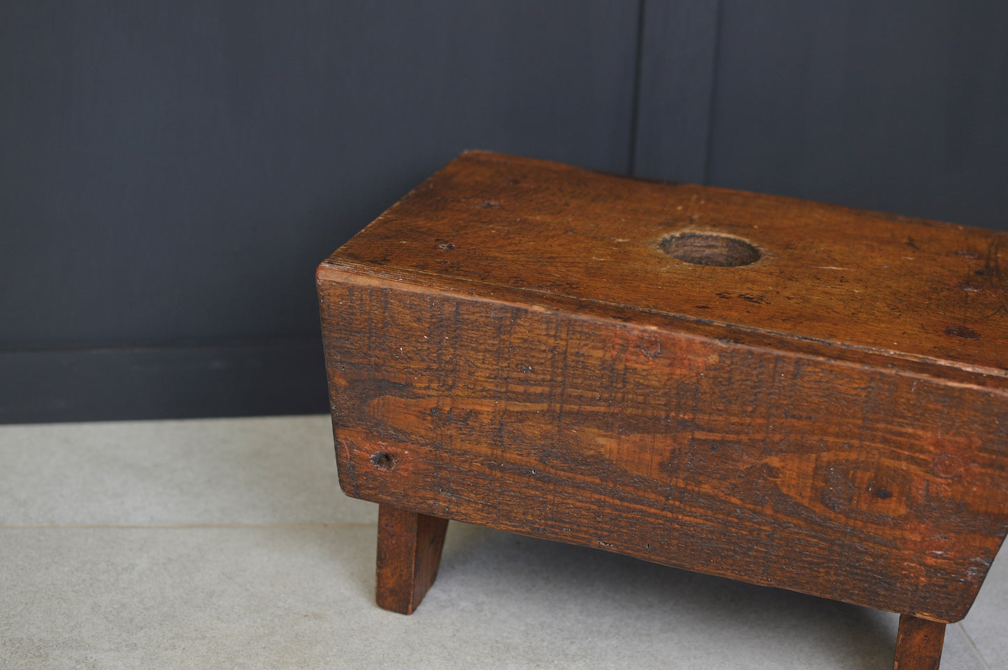 19th century Scottish vernacular “creepie” stool