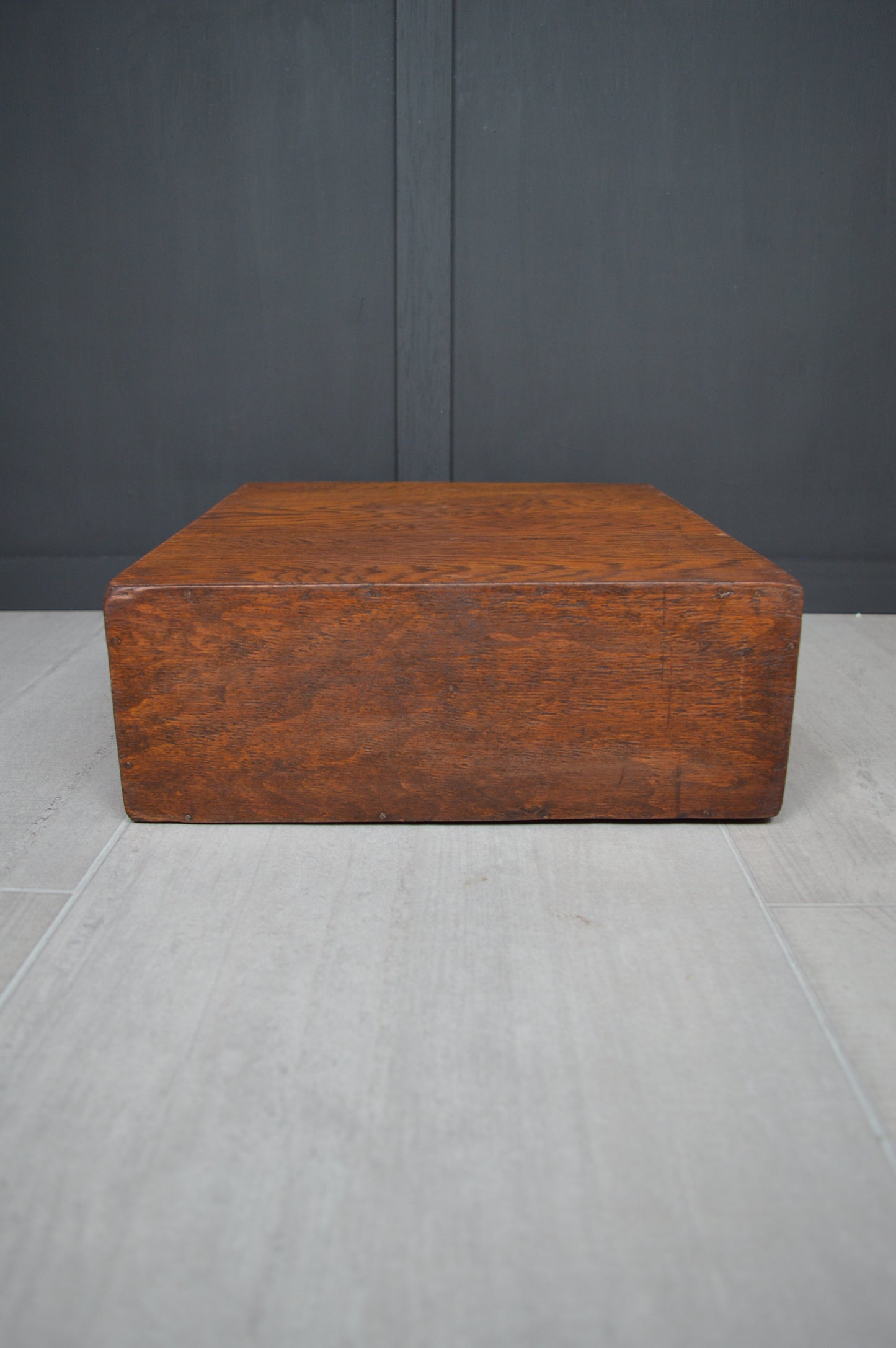 Wooden index card drawers