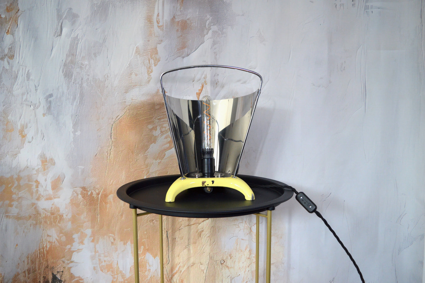 Harper 1950s Cast Iron Lamp