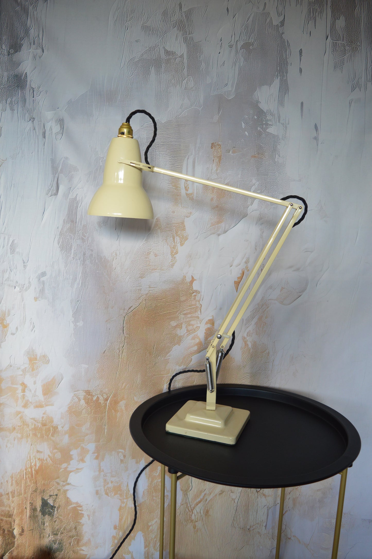 Cream Herbert Terry Anglepoise 1227 Lamp