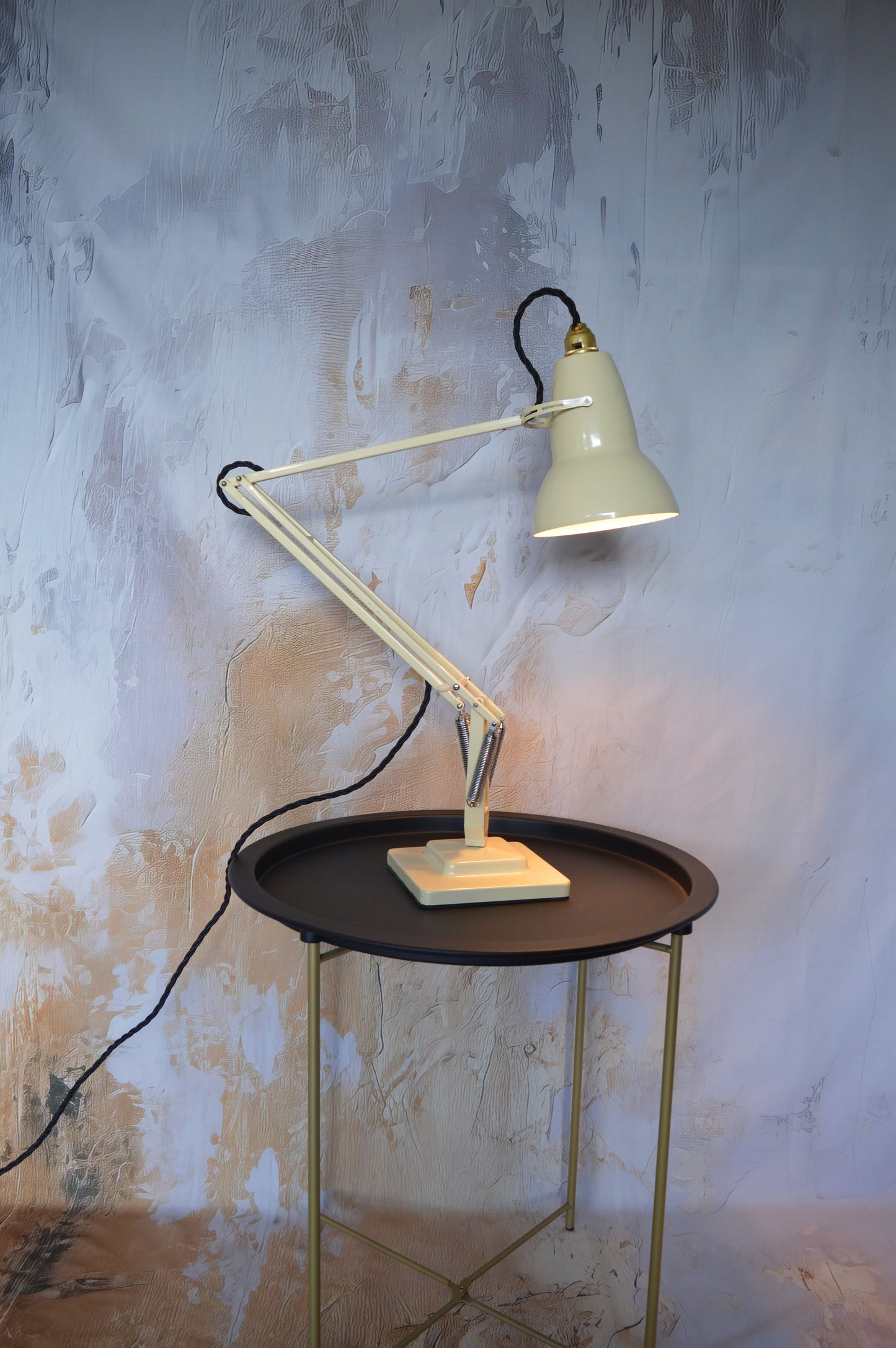 Cream Herbert Terry Anglepoise 1227 Lamp