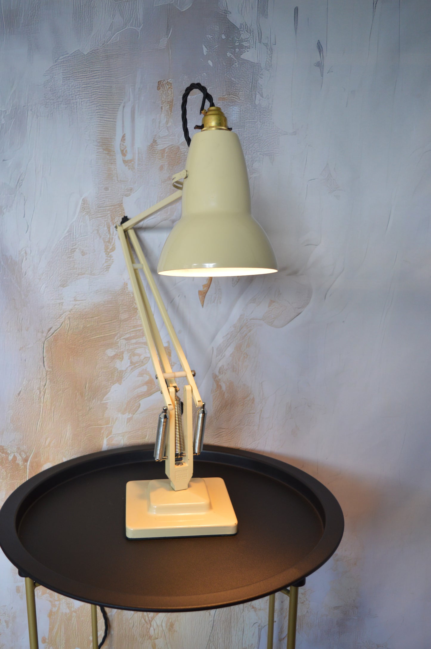 Cream Herbert Terry Anglepoise 1227 Lamp