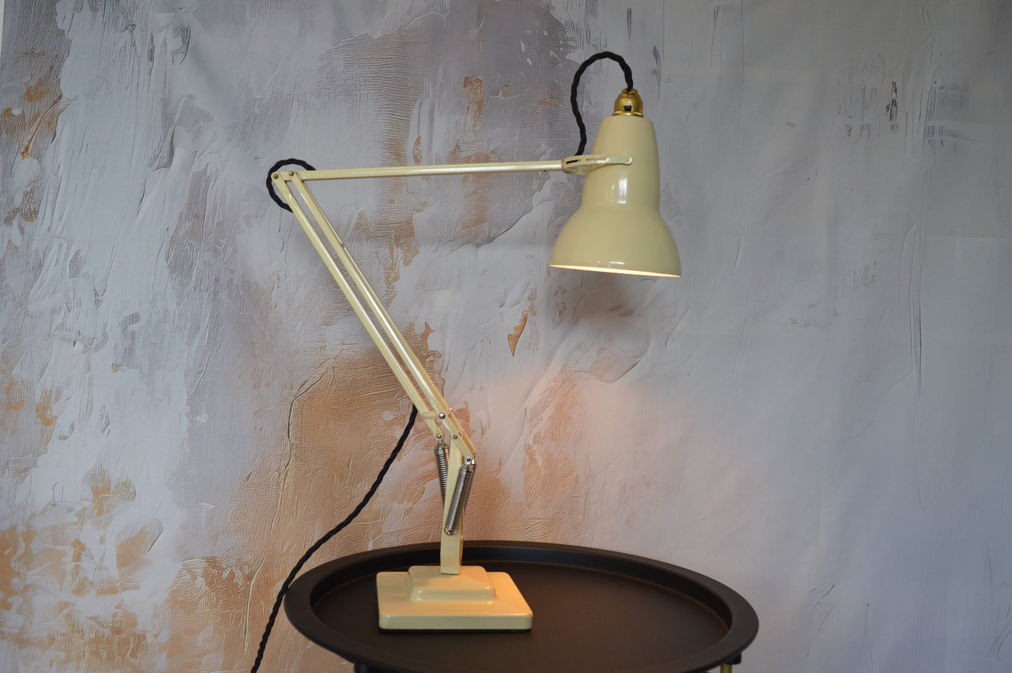 Cream Herbert Terry Anglepoise 1227 Lamp