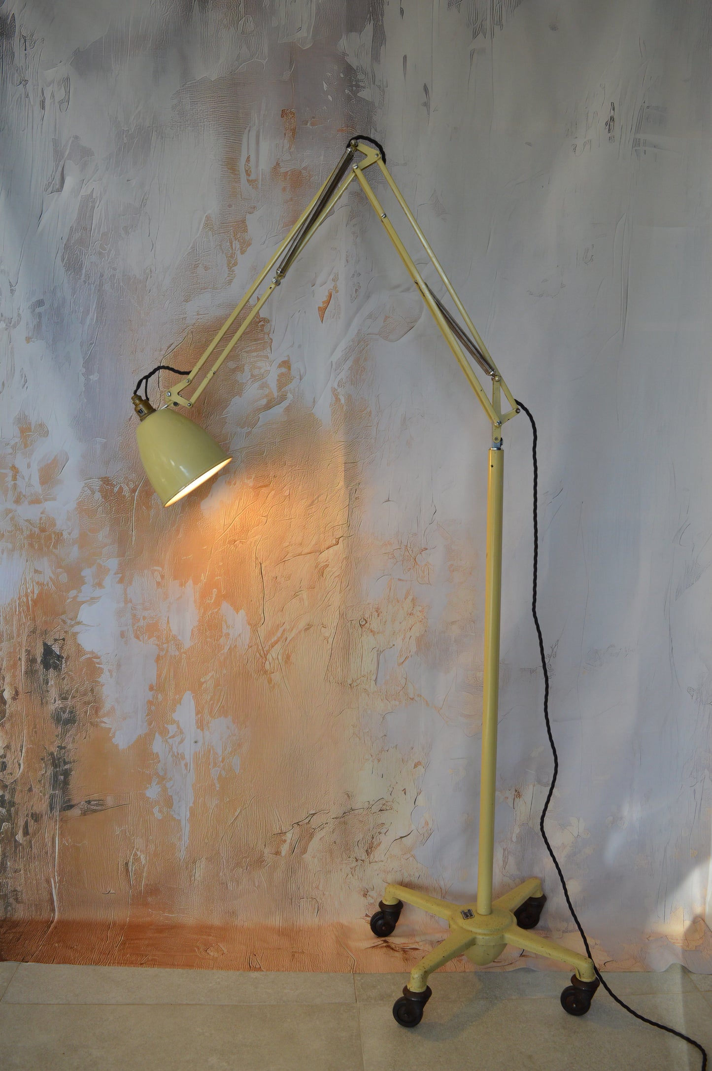 Model 1209 Anglepoise Trolley Floor Lamp by Herbert Terry