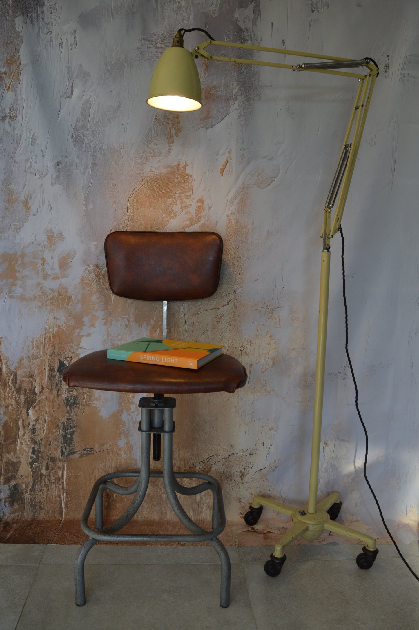 Model 1209 Anglepoise Trolley Floor Lamp by Herbert Terry
