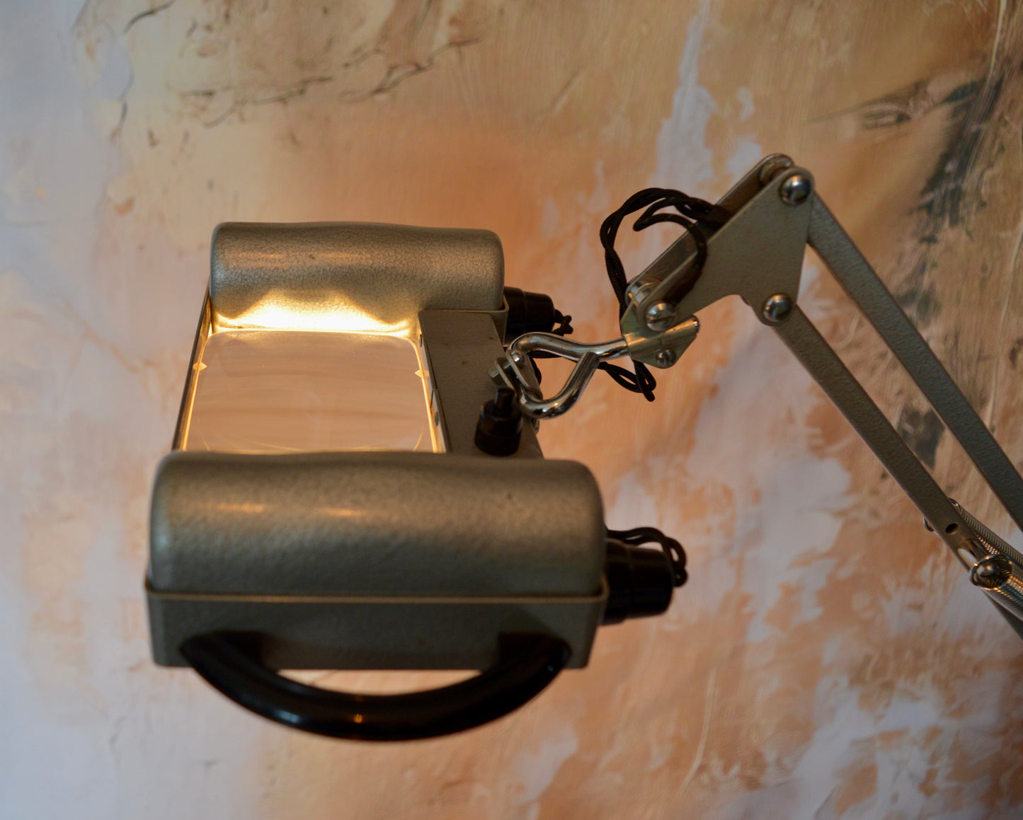 Rare Herbert Terry Magnifiying 1431 Task Lamp