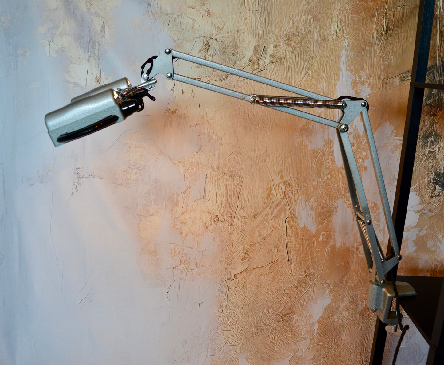 Rare Herbert Terry Magnifiying 1431 Task Lamp