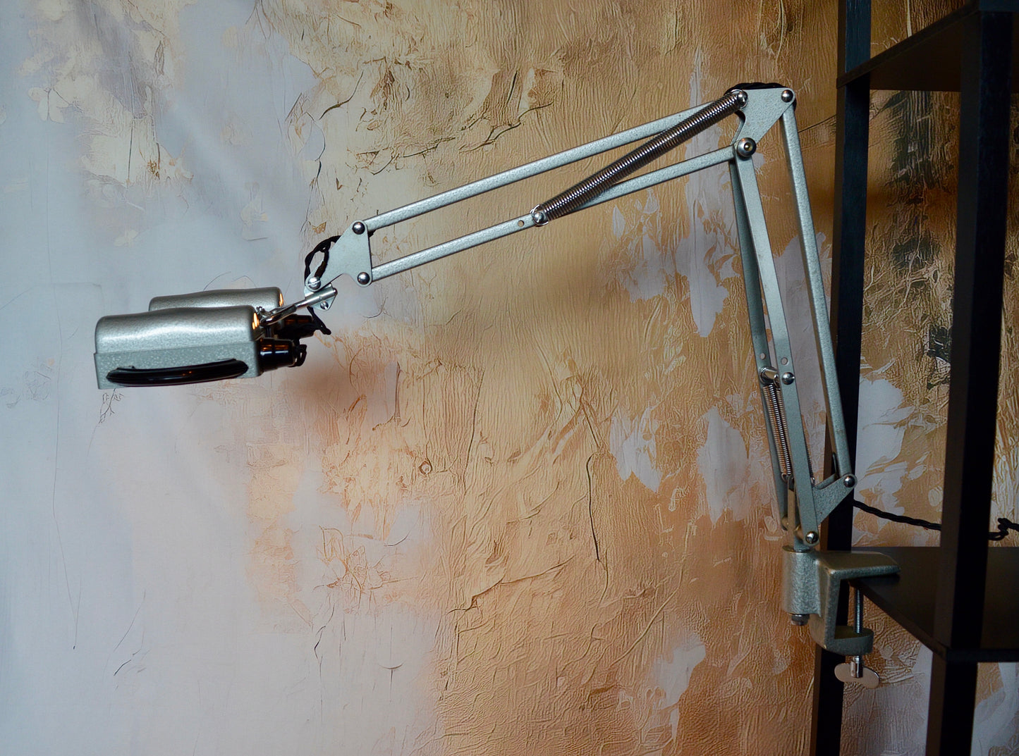 Rare Herbert Terry Magnifiying 1431 Task Lamp