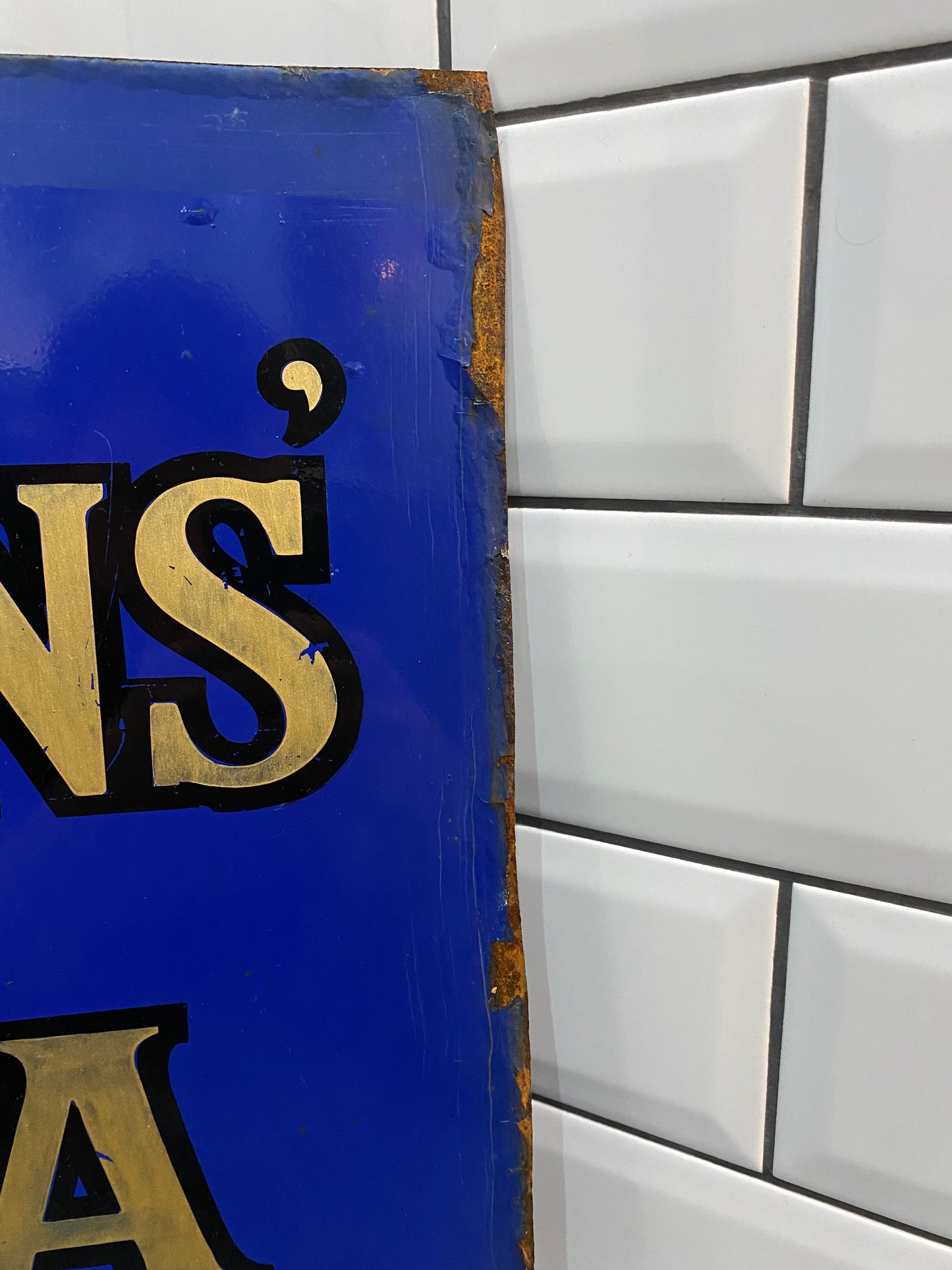 Lyons Tea Enamel Sign