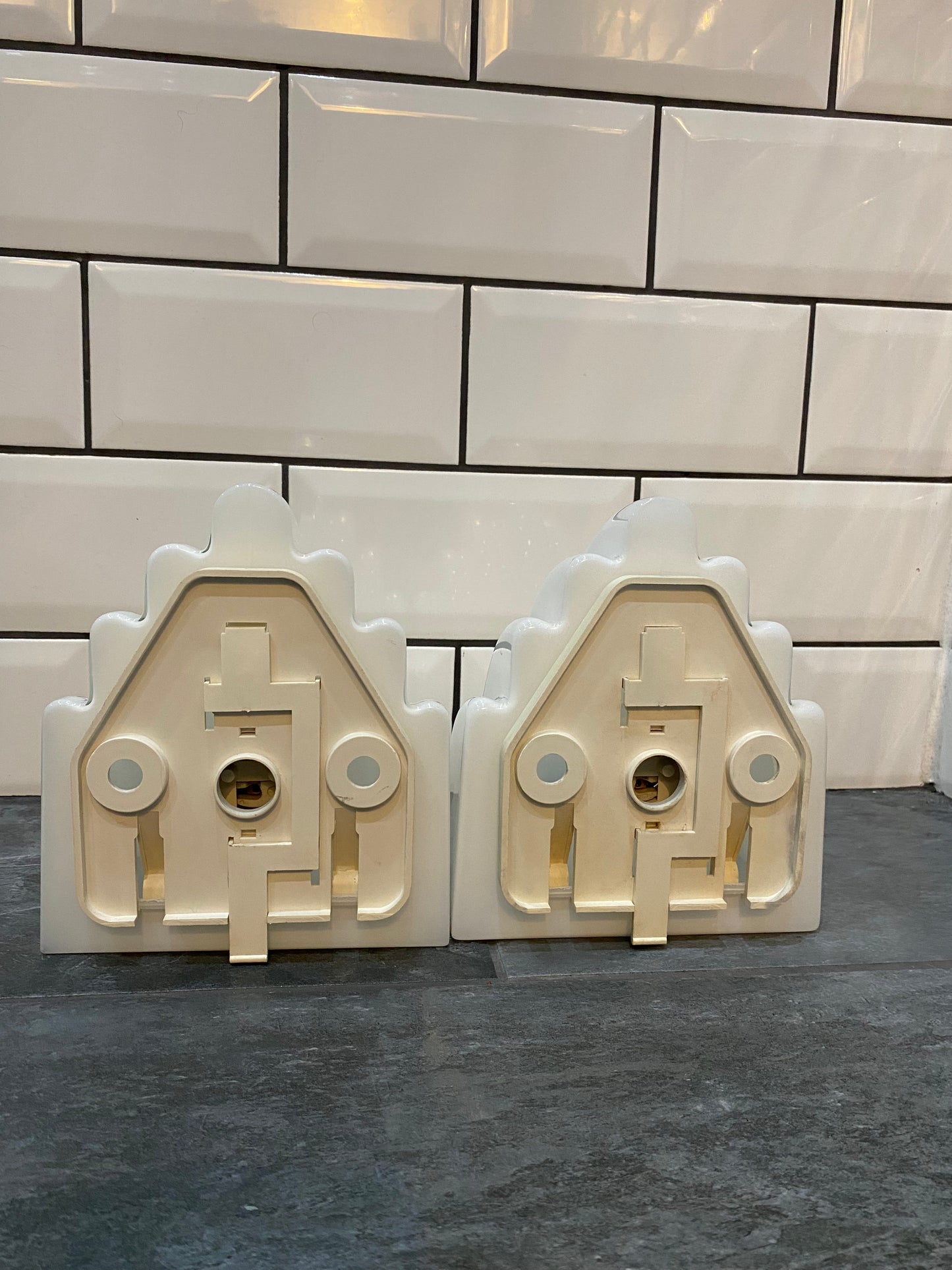 Pair of Art Deco revival Kai Wall Lamps by Kazuhide Takaham