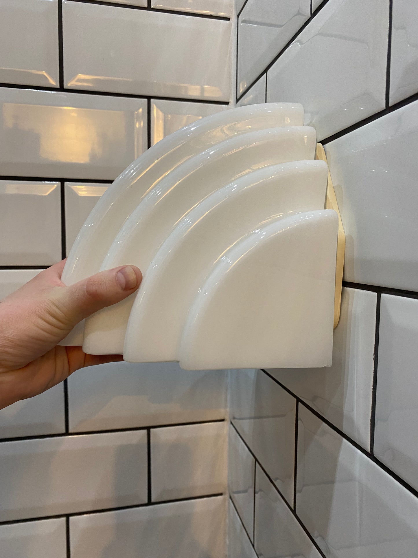 Pair of Art Deco revival Kai Wall Lamps by Kazuhide Takaham