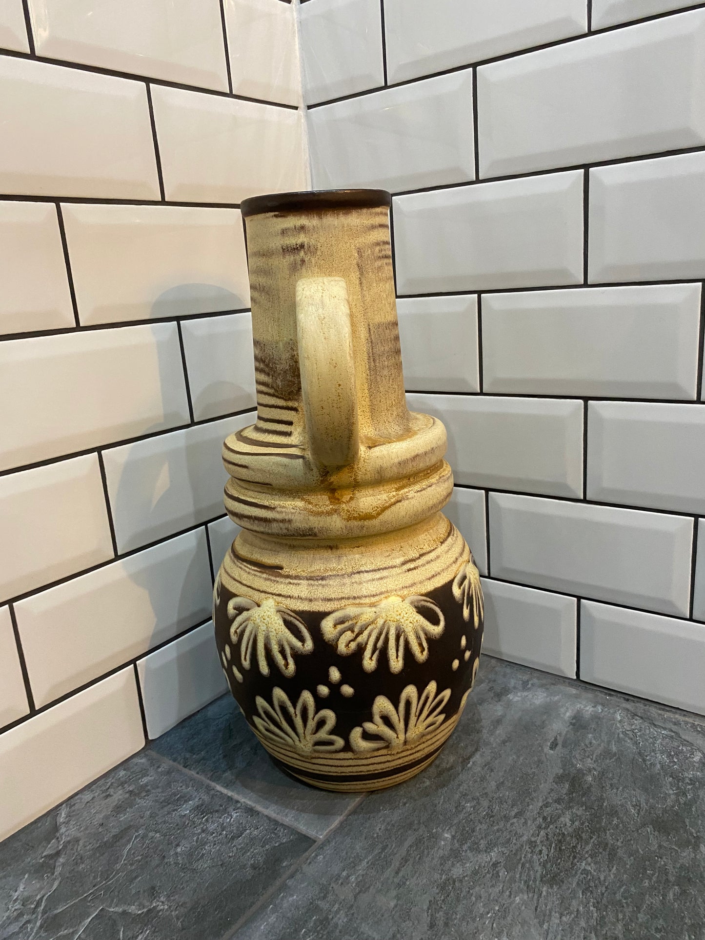 West German Floor Vase