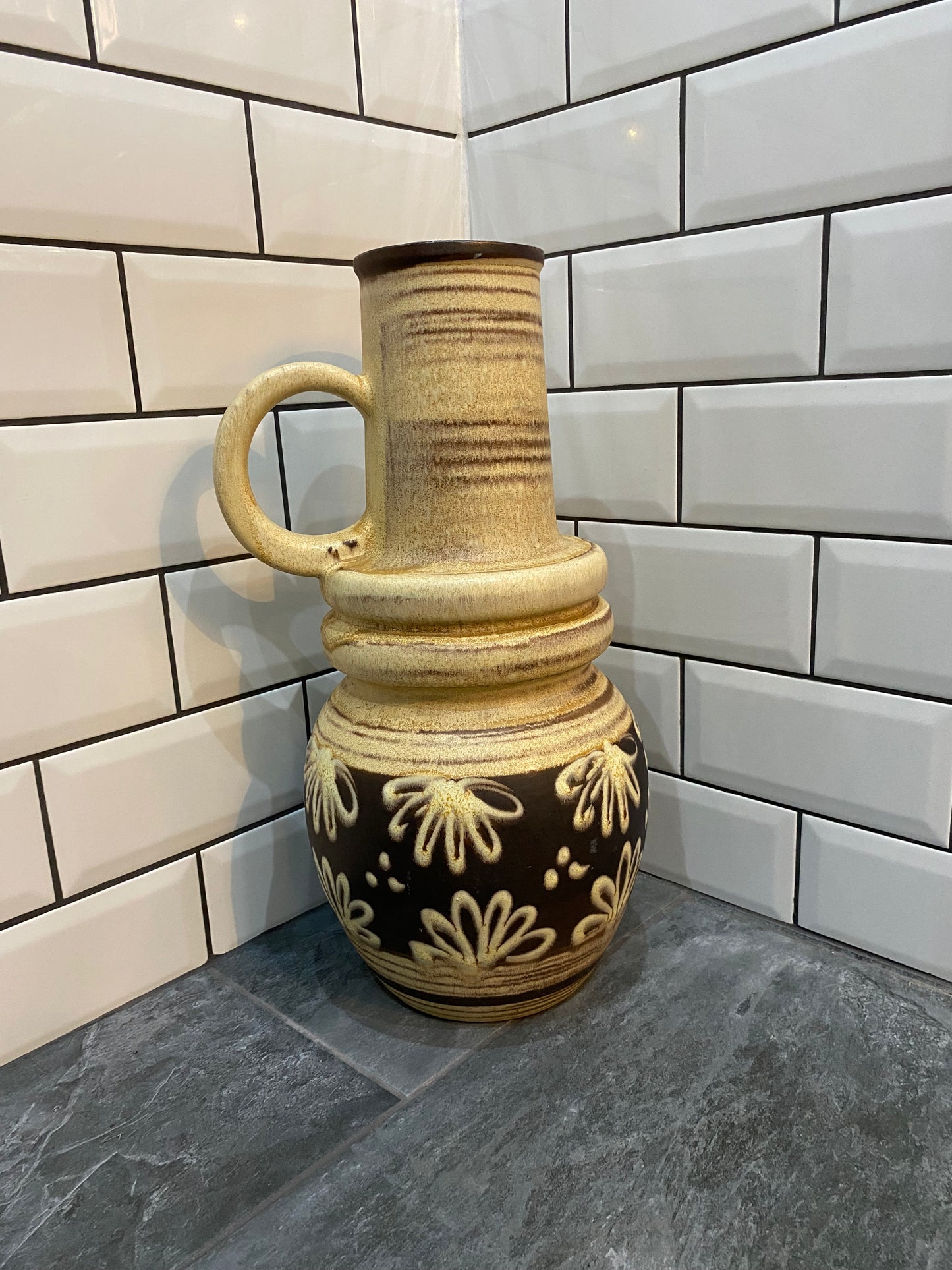West German Floor Vase