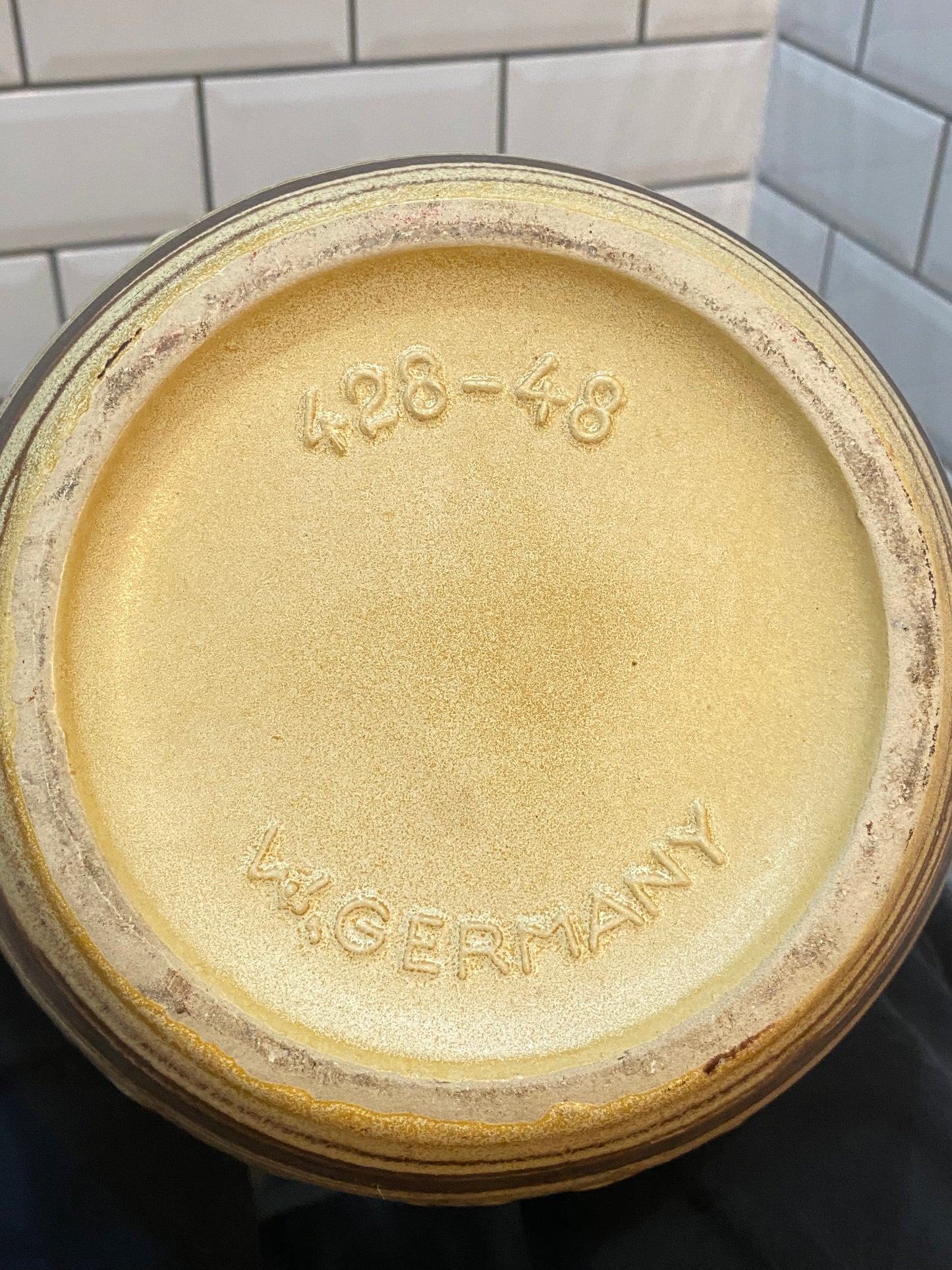 West German Floor Vase
