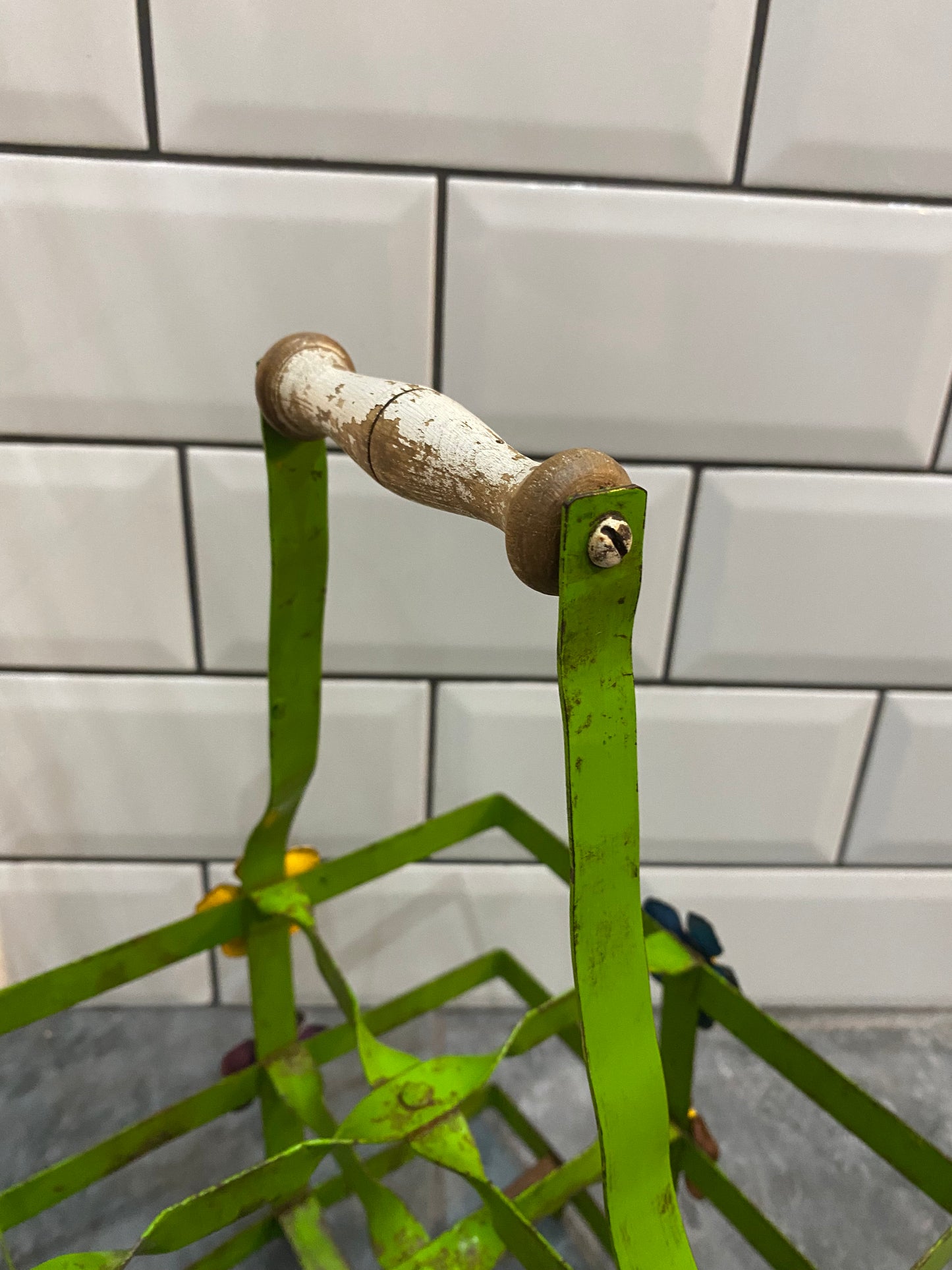 1950s Metal Bottle/Milk Carrier