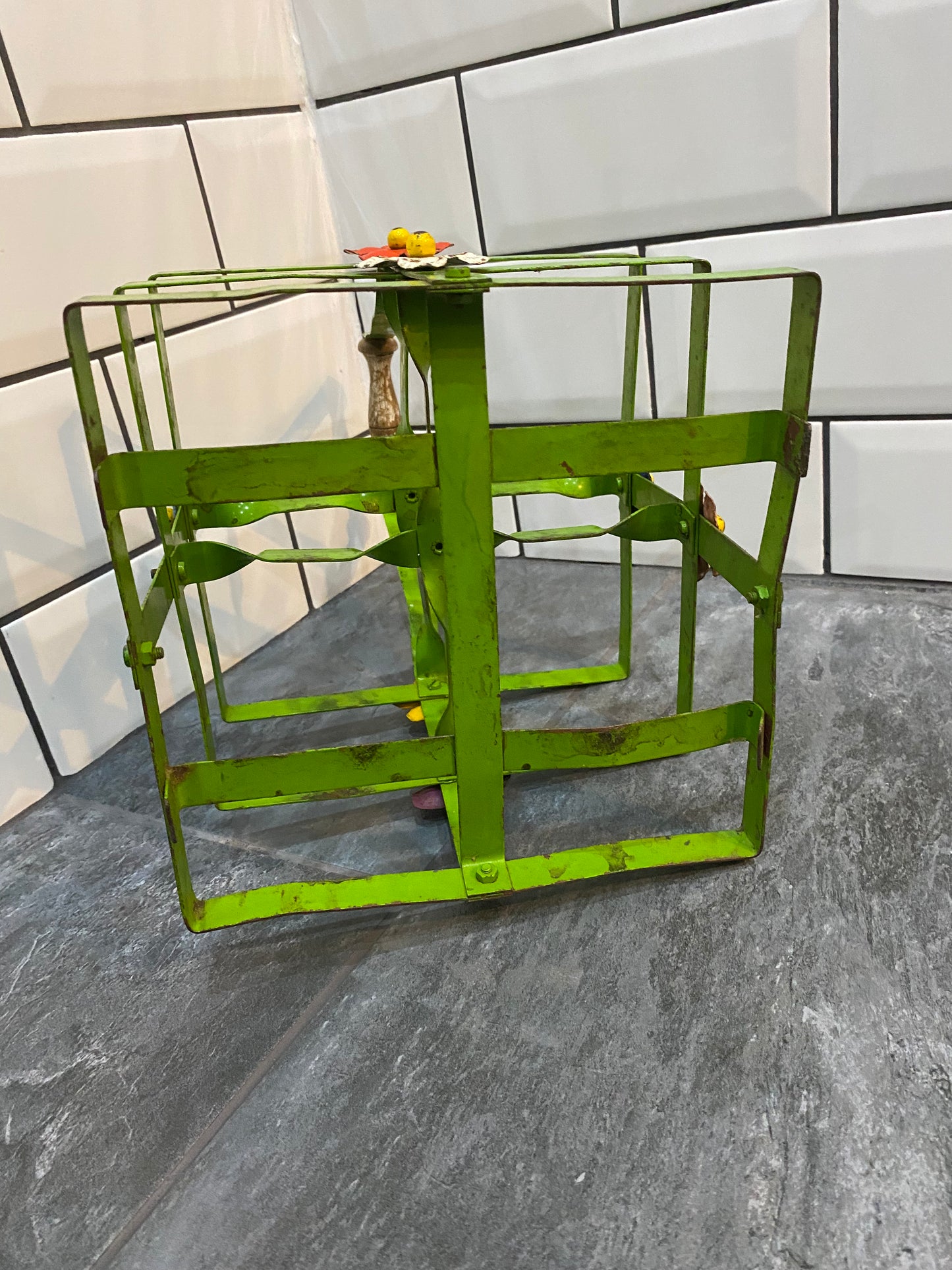 1950s Metal Bottle/Milk Carrier