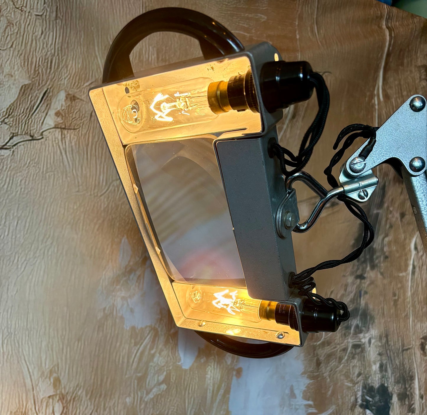 Rare Herbert Terry Magnifiying 1431 Task Lamp