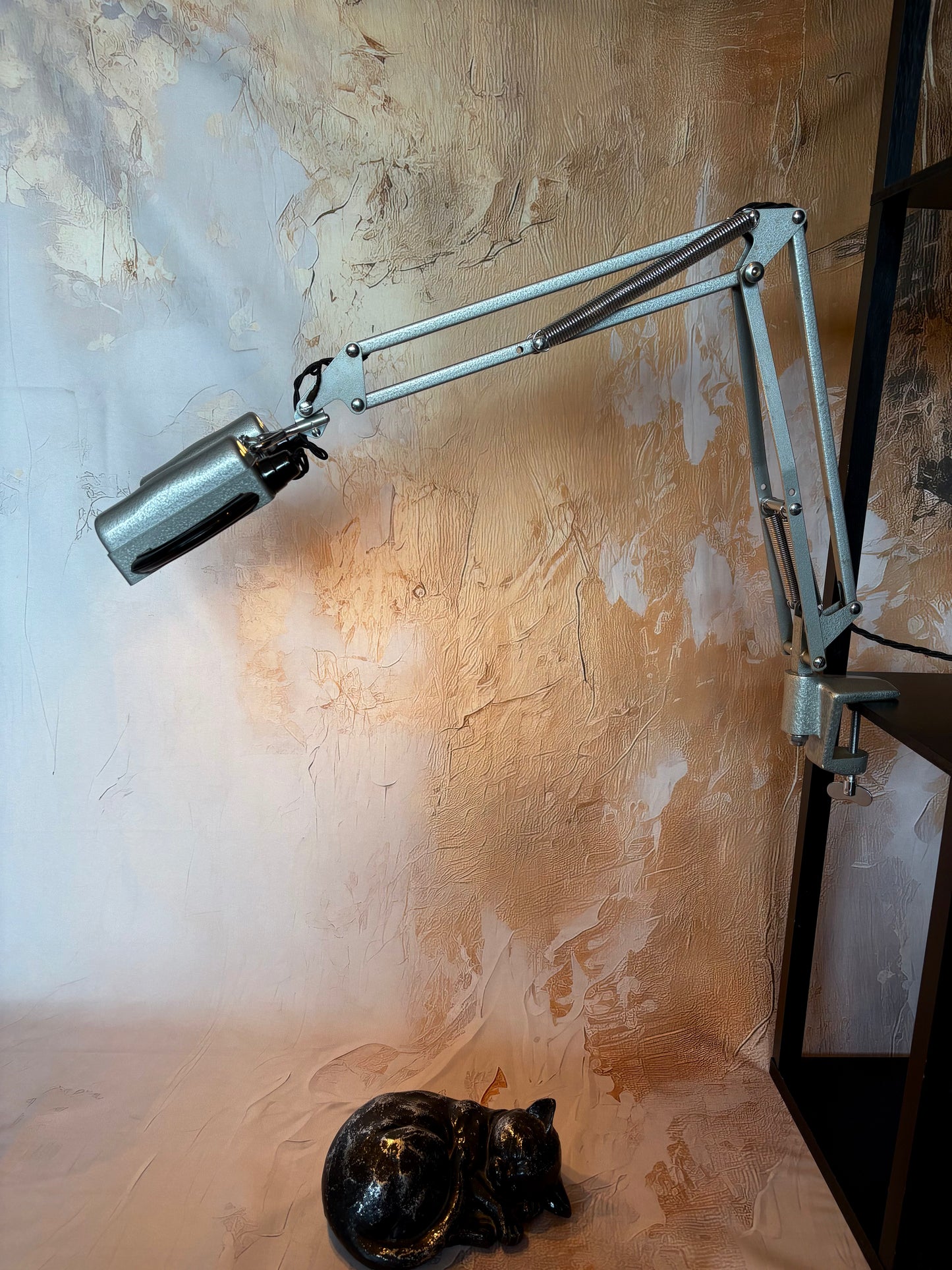 Rare Herbert Terry Magnifiying 1431 Task Lamp
