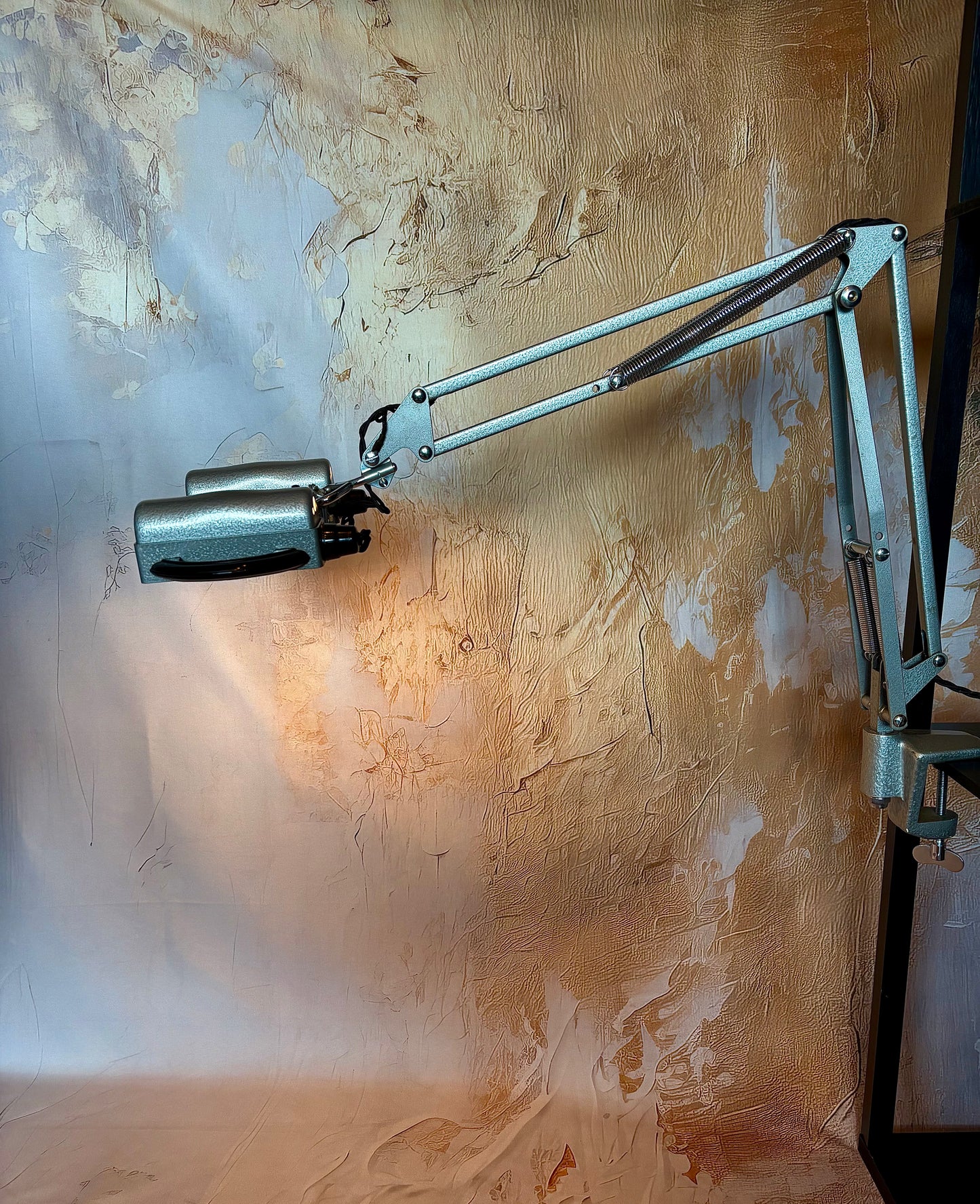 Rare Herbert Terry Magnifiying 1431 Task Lamp
