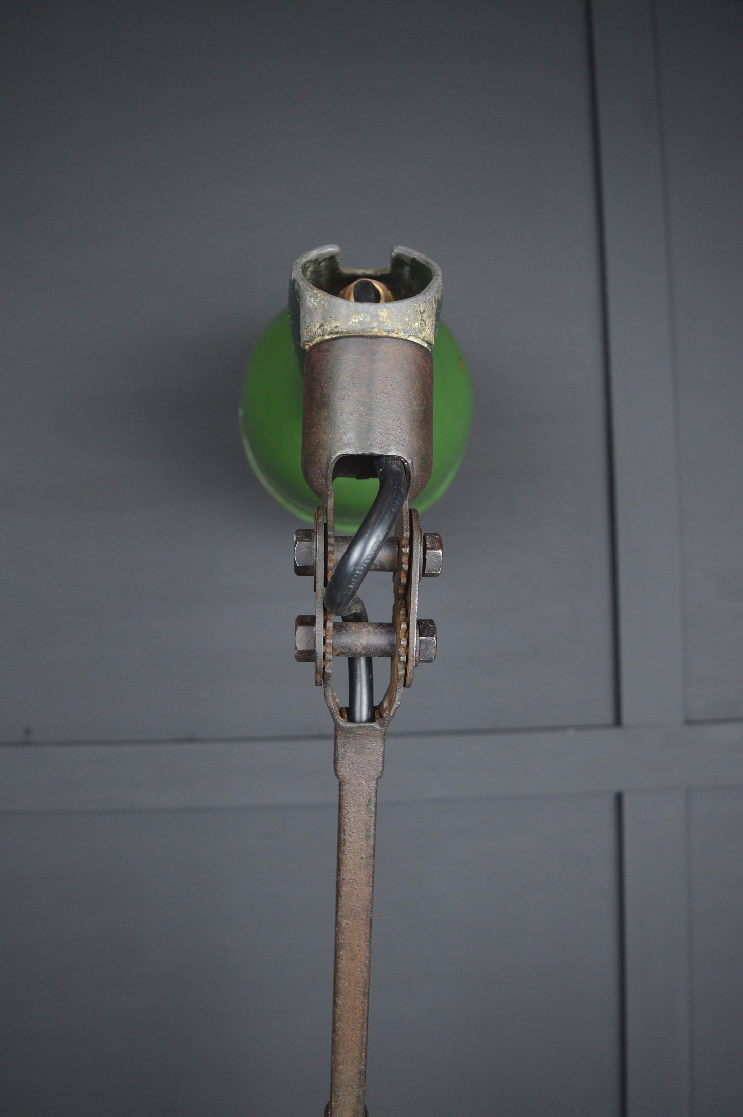 1930s Mek Elek industrial machinists lamp