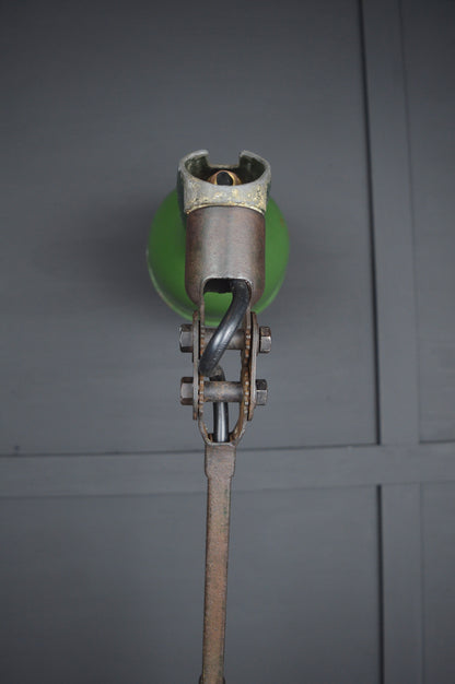 1930s Mek Elek industrial machinists lamp