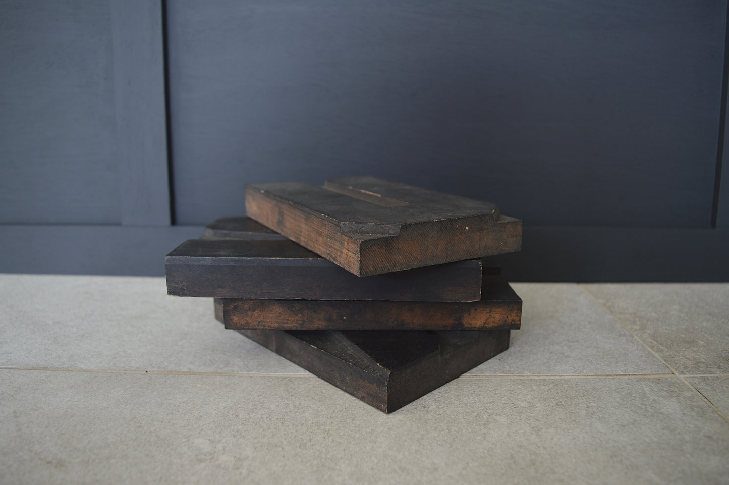 1920s Wooden letter press printing letters