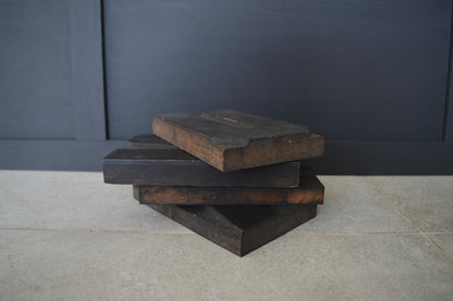 1920s Wooden letter press printing letters