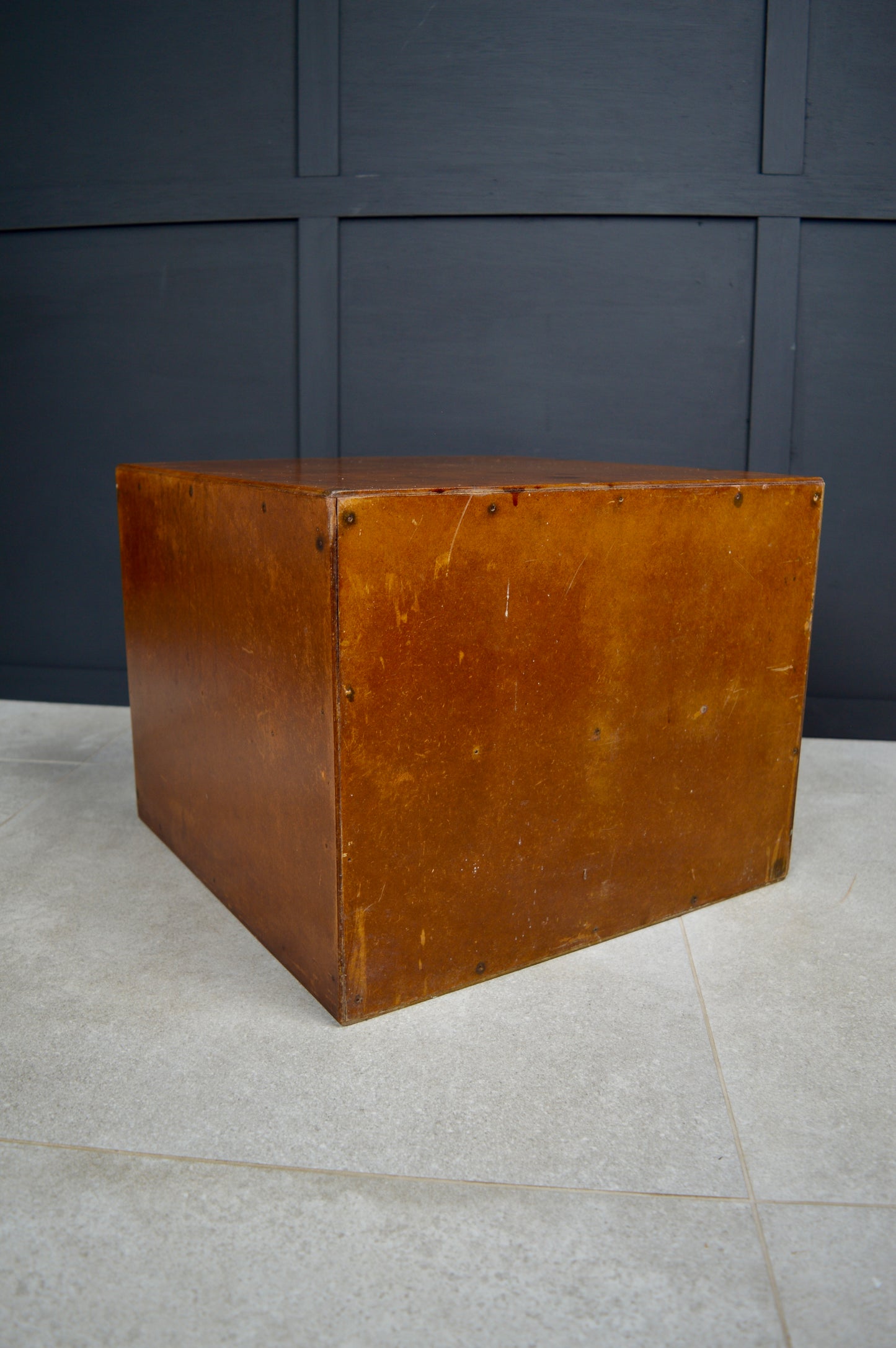 Early 20th century 4 drawer index cabinet