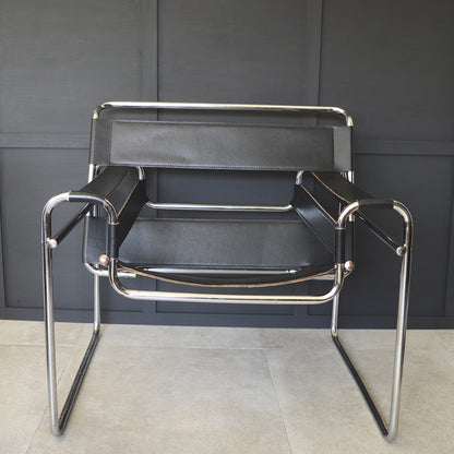 Vintage leather Wassily B3 chair