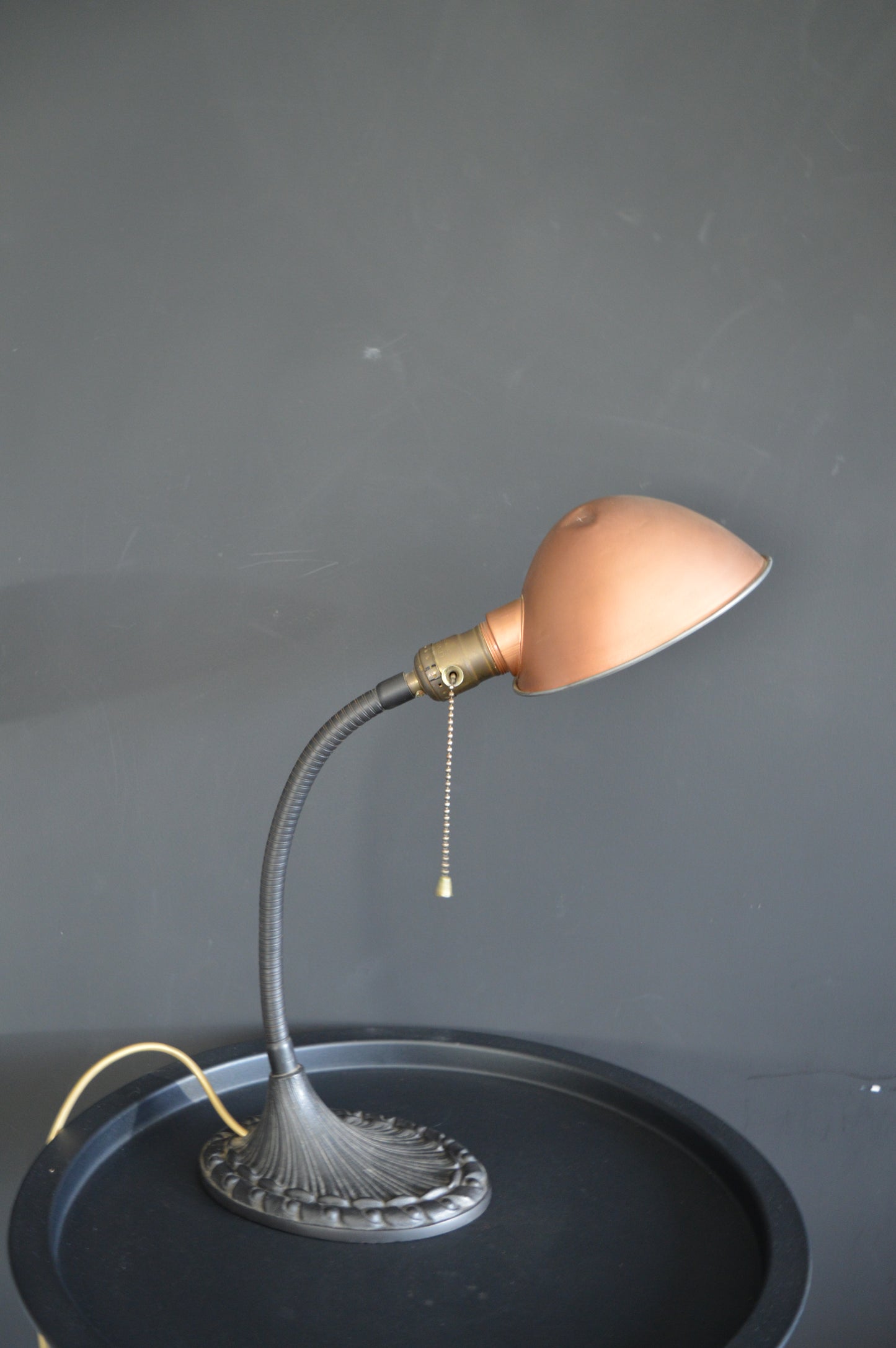 1930s Leviton Gooseneck Lamp