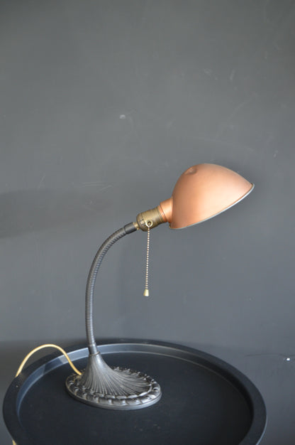 1930s Leviton Gooseneck Lamp