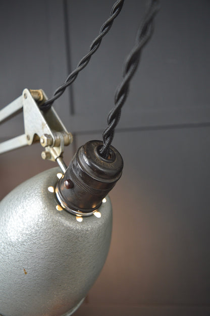 Rare 1930s Herbert Terry model 1208 anglepoise lamp