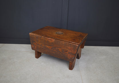 19th century Scottish vernacular “creepie” stool