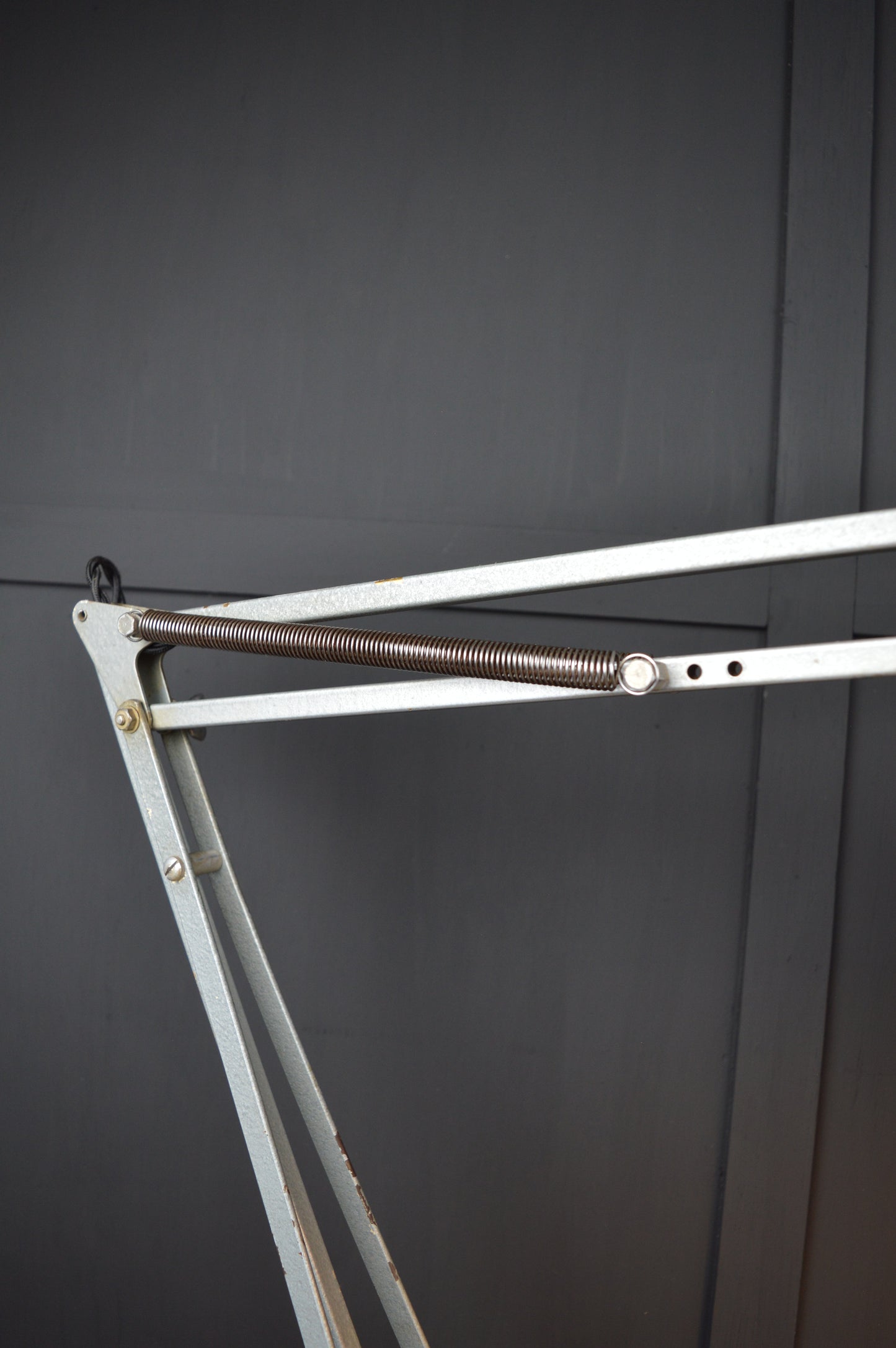 Rare 1930s Herbert Terry model 1208 anglepoise lamp