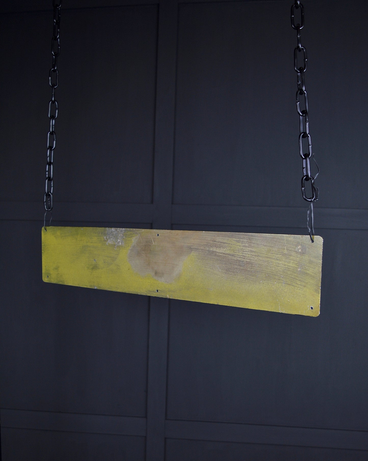 ‘The listener’ metal sign