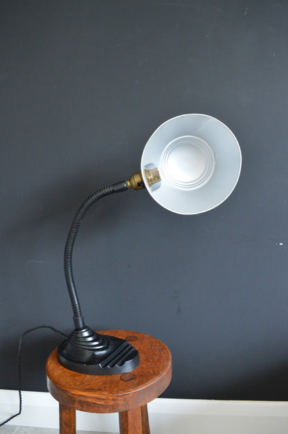 1930s Aladdin MFG Gooseneck lamp