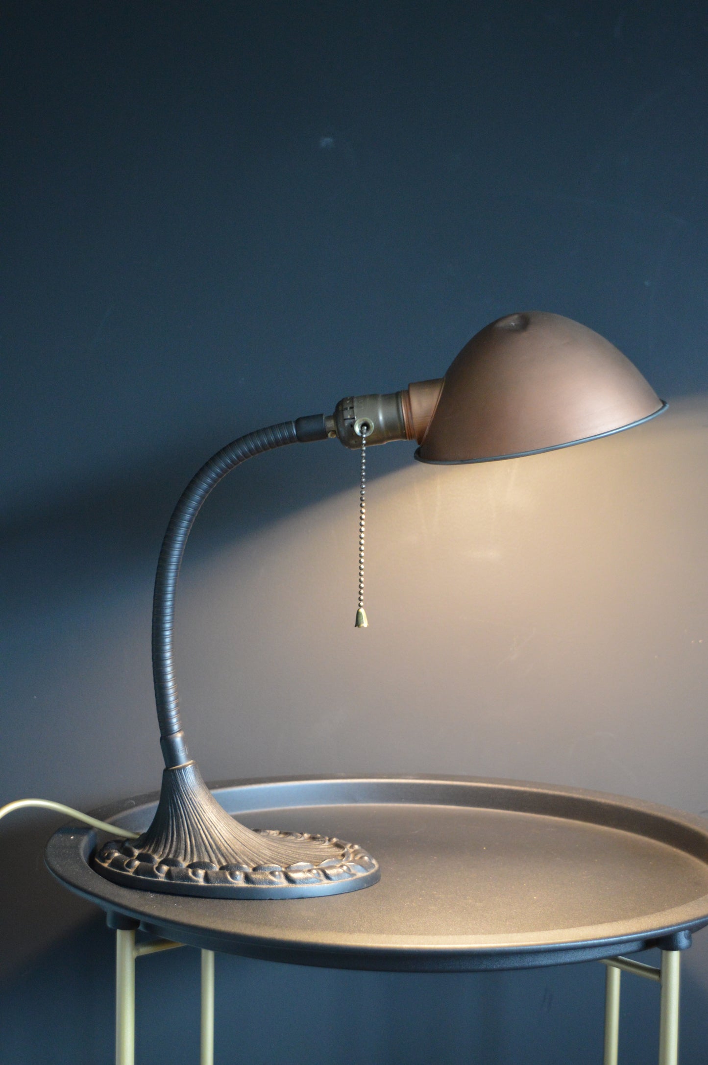 1930s Leviton Gooseneck Lamp