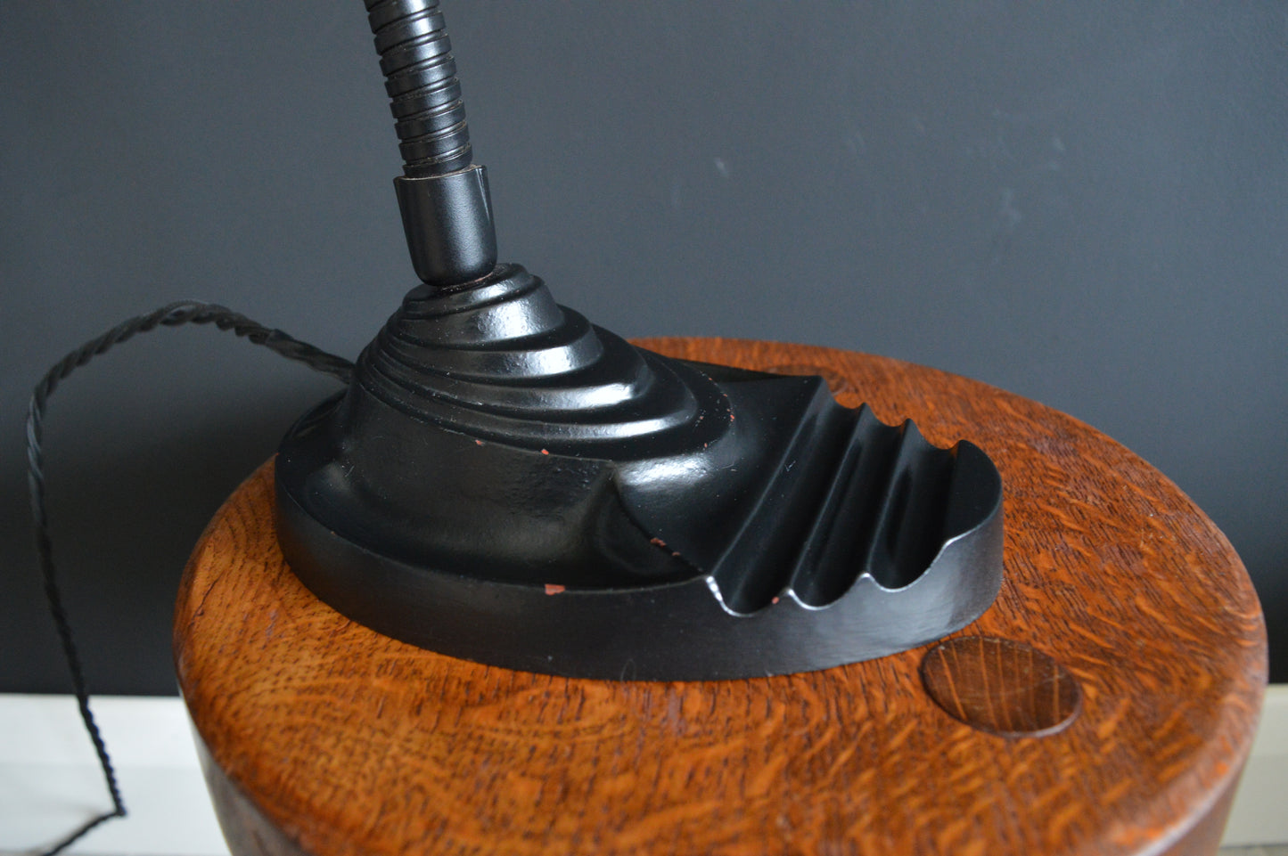 1930s Aladdin MFG Gooseneck lamp