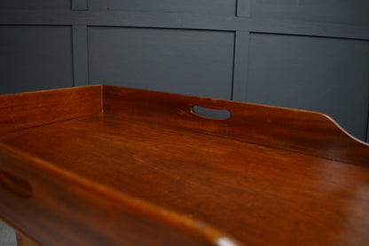 19th Century, Mahogany Georgian Buttlers tray