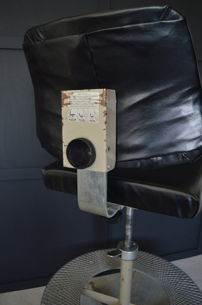 Vintage industrial machinists chair