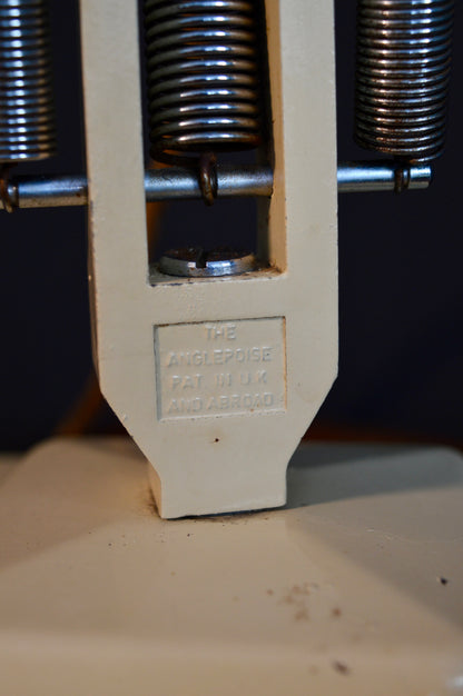 Cream Herbert Terry anglepoise model 1227