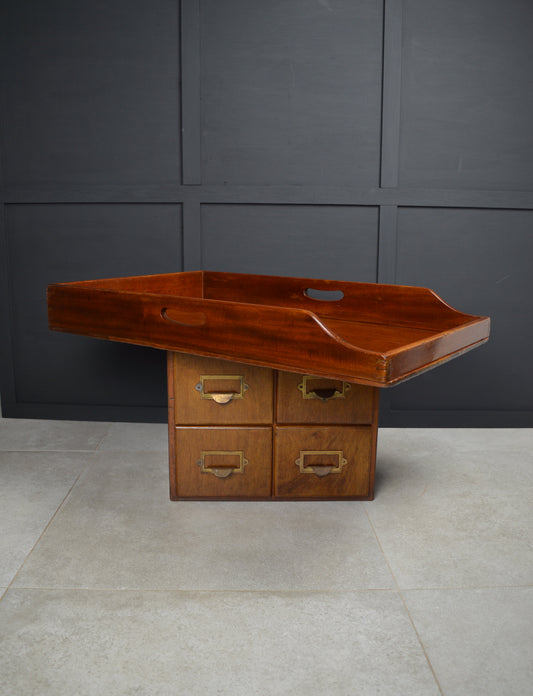 19th Century, Mahogany Georgian Buttlers tray
