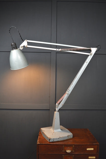 Rare 1930s Herbert Terry model 1208 anglepoise lamp