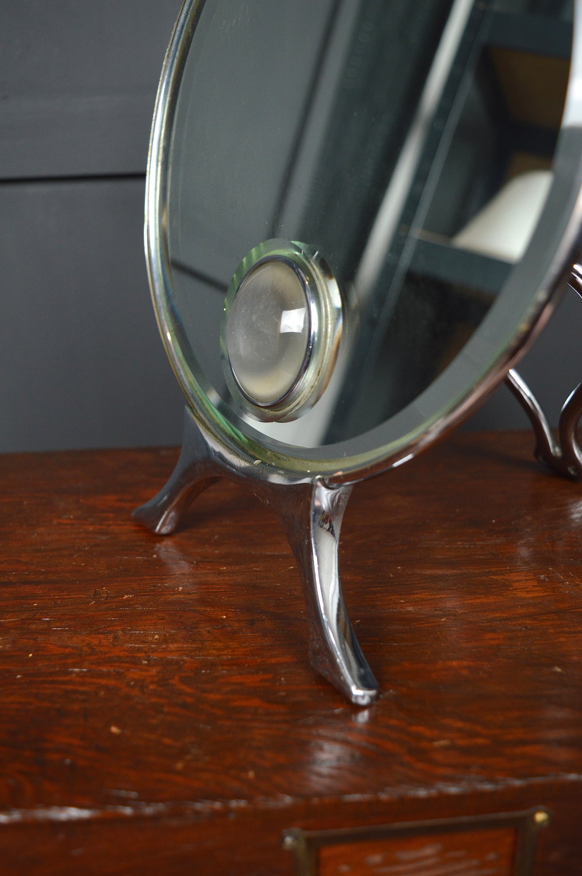 Art deco shaving mirror