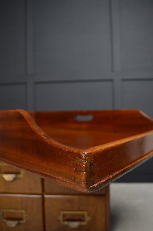 19th Century, Mahogany Georgian Buttlers tray