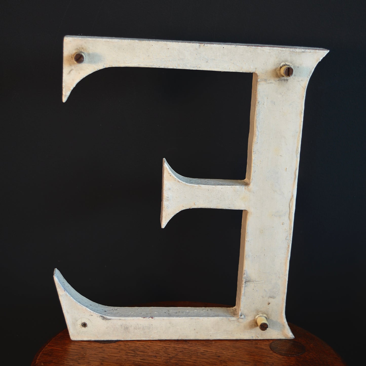 Vintage Wooden letter ‘E’